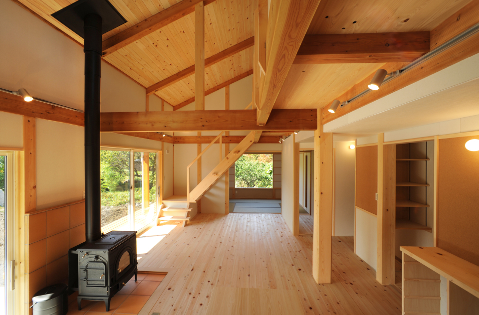 無垢の木の温もり