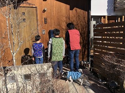 「南木曽ねこ」背負ってます