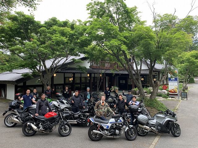 ツーリングチームが来訪