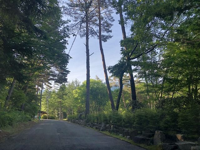 木曽駒高原の朝