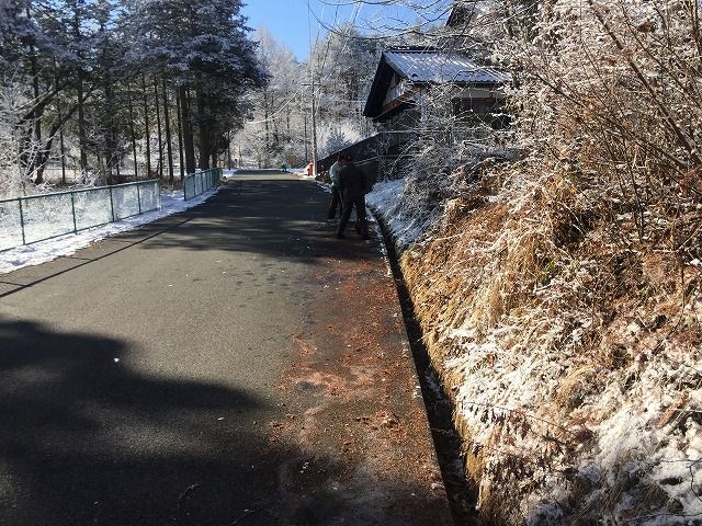 今日は地域ボランティアの日