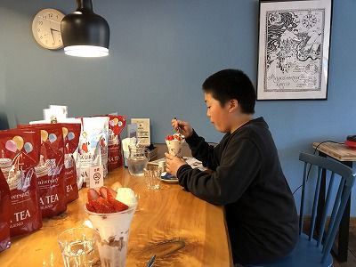 お手伝いありがとうね。