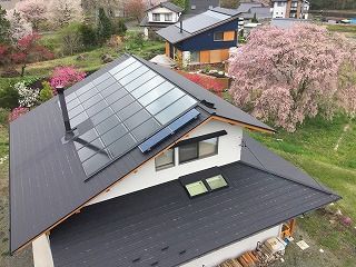 OMの家。明日は構造見学会。