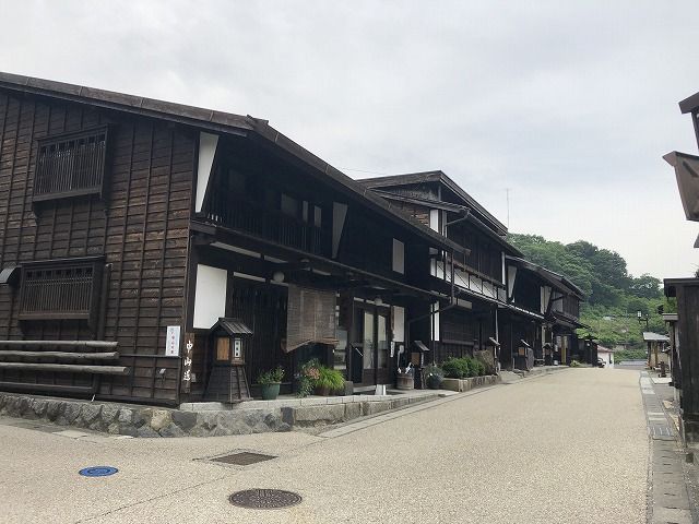 木曽町　新築　木の家　景色　（日々の出来事　中山道）