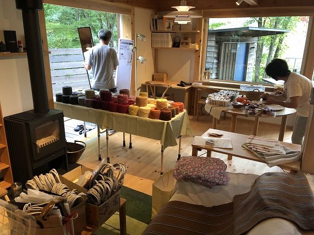 草木染の毛糸屋さんin木曽町