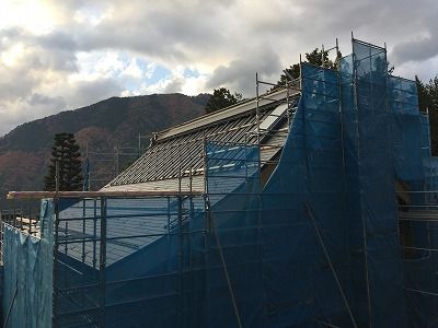 OM集熱パネル設置しました。