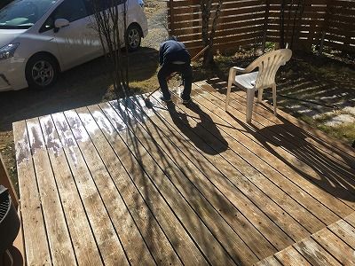 年末の大掃除。